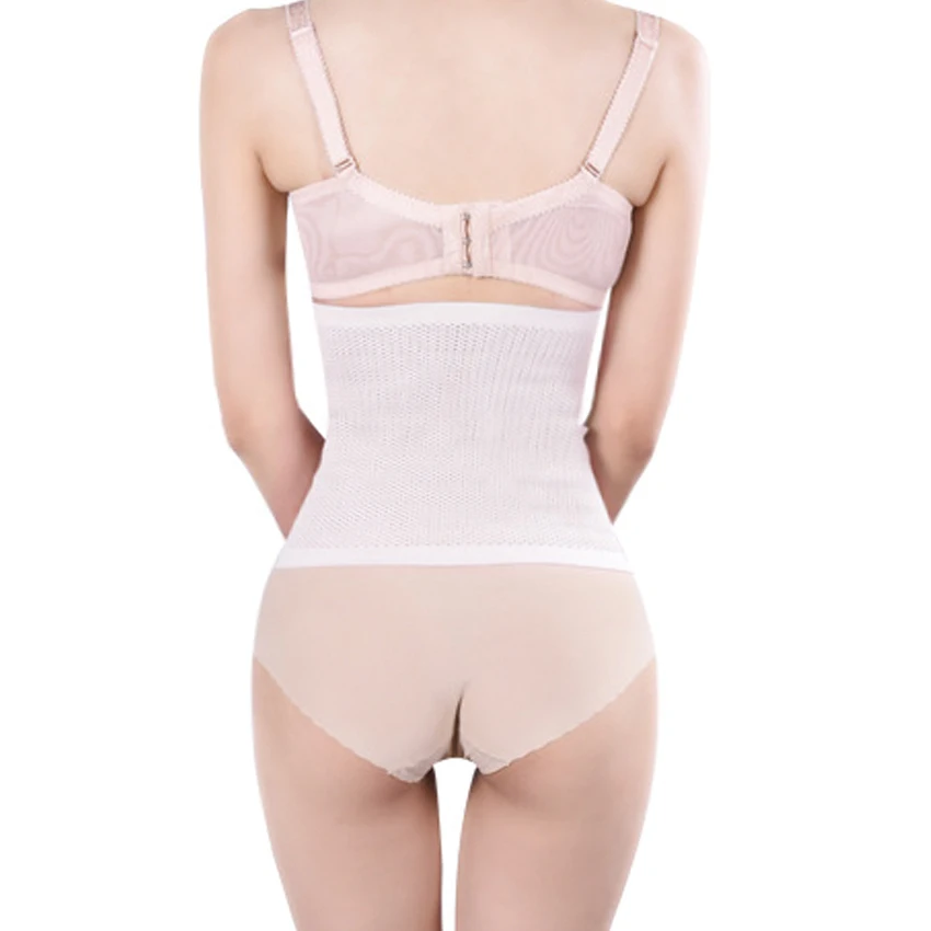 Корсет утягивающий для талии соблазнительный пояс живота черный шейпер тренажер