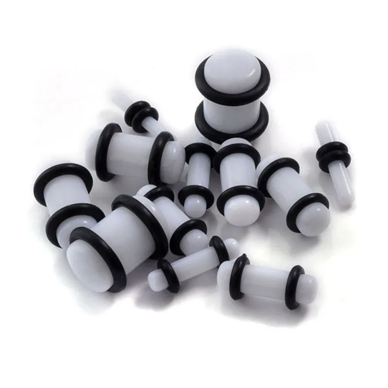

Mix Lot Wholesale 12Pcs/lot Acrylic Ear Plugs And Tunnels Mix Sizes Ear Expander Stretchers Ear Tragus Piercing Kit Body Jewlery