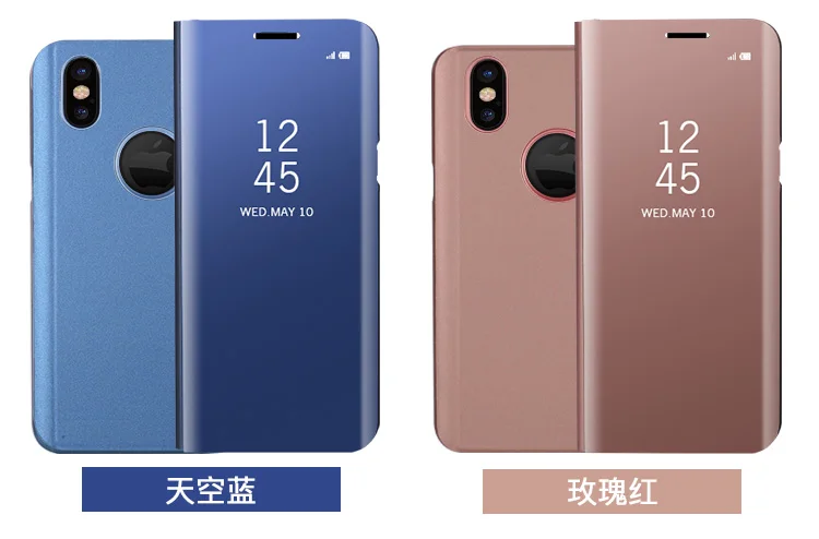Роскошный умный зеркальный чехол для iPhone 6 S 6 S X iPhone 7 8 Plus 6Plus 7Plus 8 Plus ударопрочный чехол для сотового телефона 360