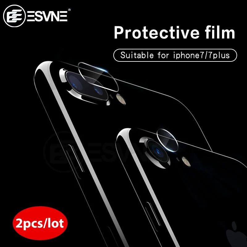 ESVNE 2 шт./лот HD Стекло для Apple iphone 7 задняя камера защитная пленка экрана из