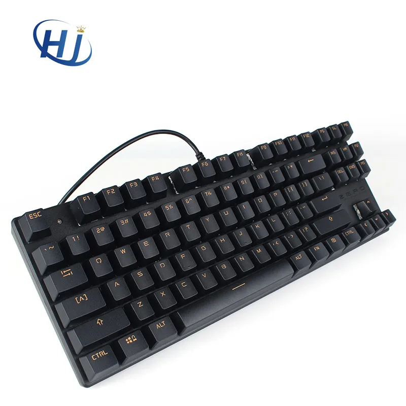 Metoo нулевой мини 87 игры ключи usb механическая клавиатура Проводная клавир геймер