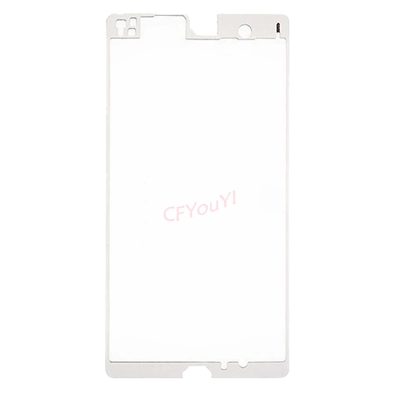 Передняя сенсорная ЖК лента + задняя крышка корпуса клейкая для Sony Xperia Z L36H L36i LT36i