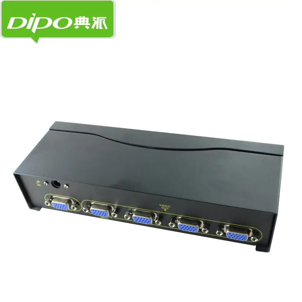 DIPO vga сплиттер 4 порта 1 вход выход/видео сигналы до 65 м 600 МГц |