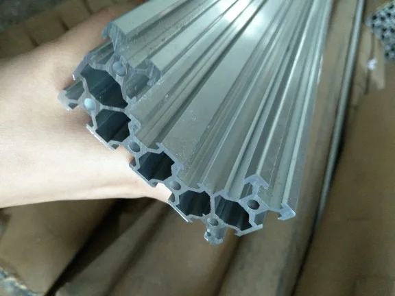 C луч v слот алюминиевый профиль экструзии cnc лазерный гравер V Слот рельсы|engraving