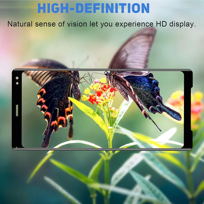 Защита для экрана от микроданных Sony Xperia XZ4 3D полностью изогнутое закаленное