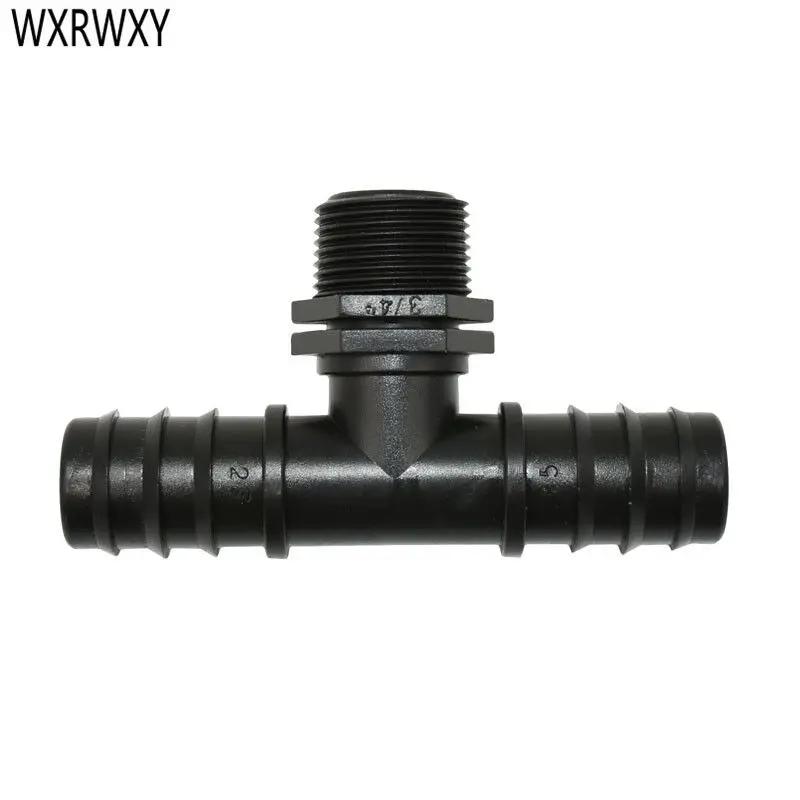 

Наружная резьба от 3/4 до 25 мм, тройник для шланга, фоторазъем для капельного орошения теплицы, фитинги для садового шланга, 25 шт.