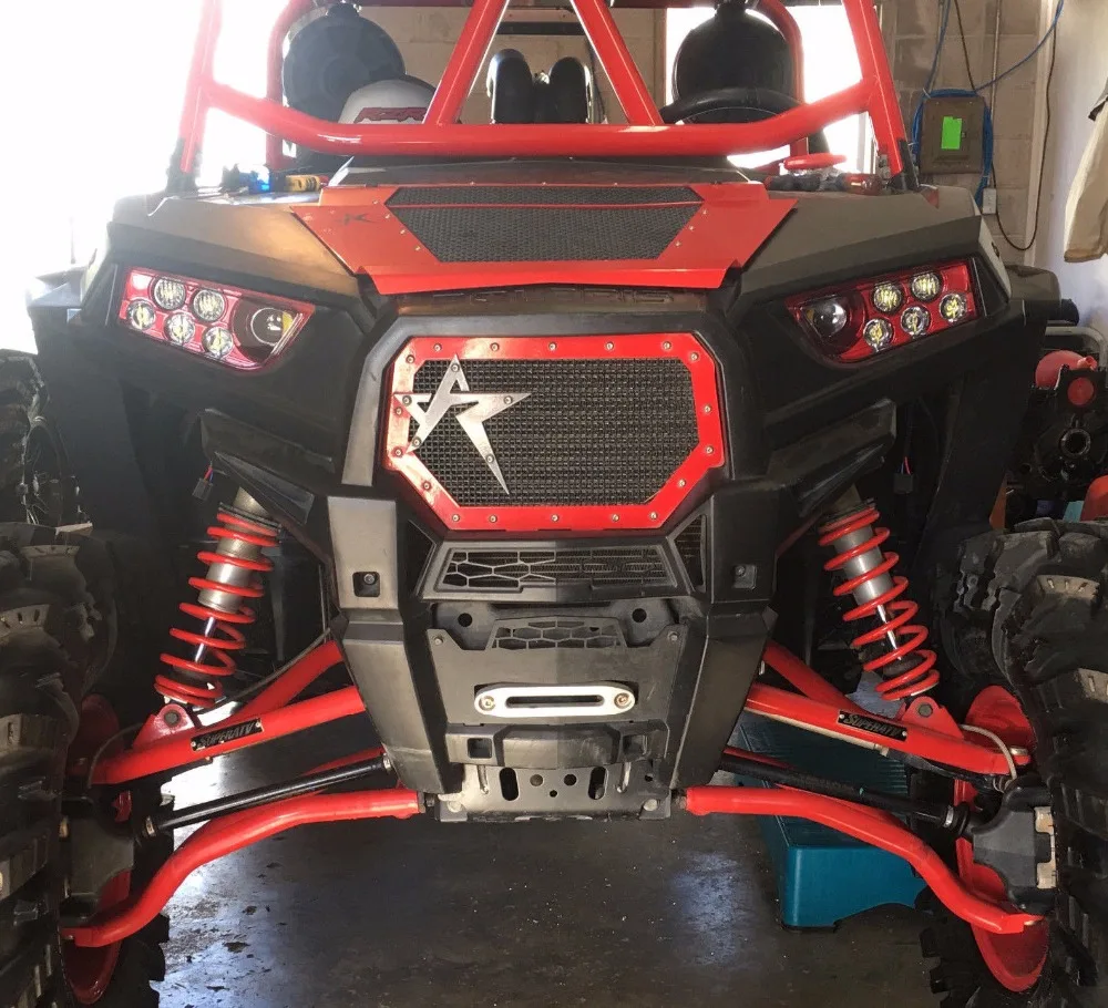 Marloo ATV аксессуары 2 шт. Набор Красный Синий Оранжевый RZR 1000 RZR1000 S светодиодный