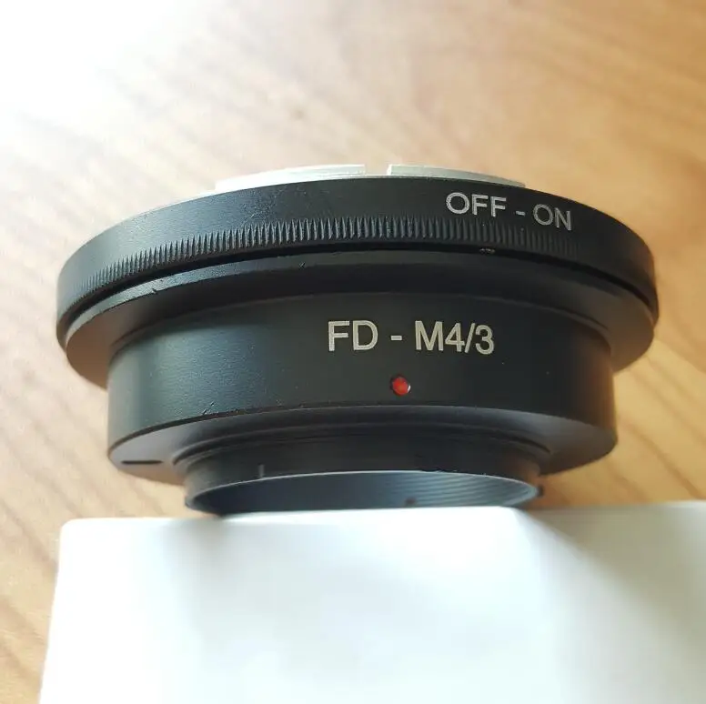 Полностью ручной адаптер объектива камеры кольцо FD-M4/3 для Canon FD старый объектив