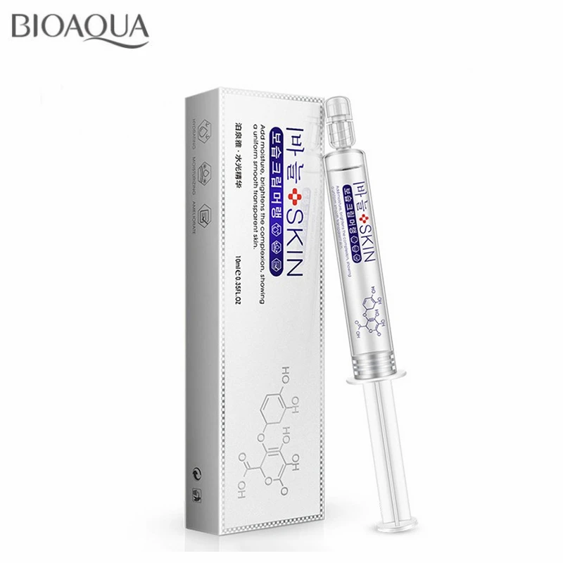 BIOAQUA 10ML Moisturizing essence face Skin care hyaluronic acid liquid anti aging wrinkle collagen whitening | Красота и здоровье