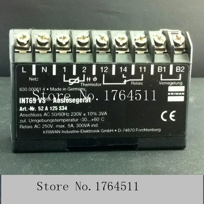 

[New original authentic] German KRIWAN INT69VS / 52A125S34 / S21 compressor motor protection