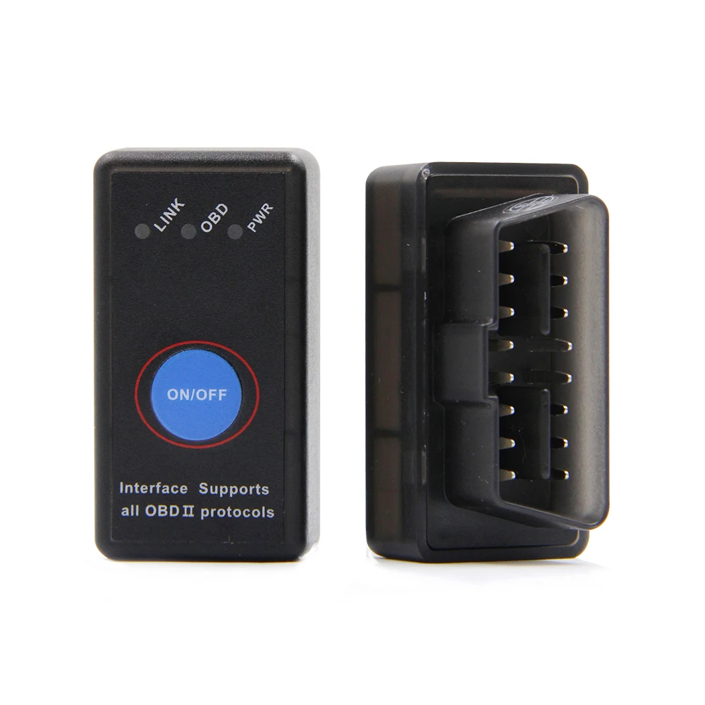 ELM327 V1.5 PIC18F25K80 чип Bluetooth 4 0 с кнопкой переключения питания OBD2 диагностический