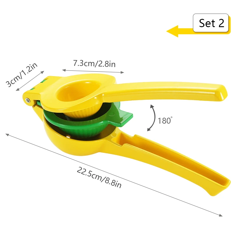 

Lemon Squeezer, Stainless Steel Metal Juicer Citrus Lemon Press Kichen Tools