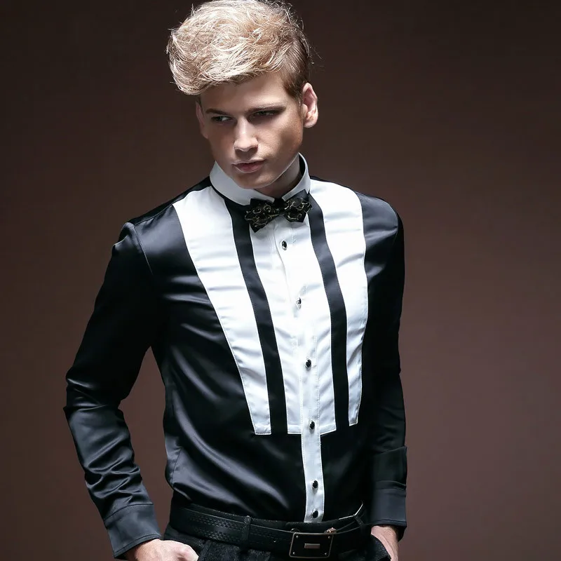 2019 Роскошные брендовые элегантные деловые рубашки в британском стиле для отдыха