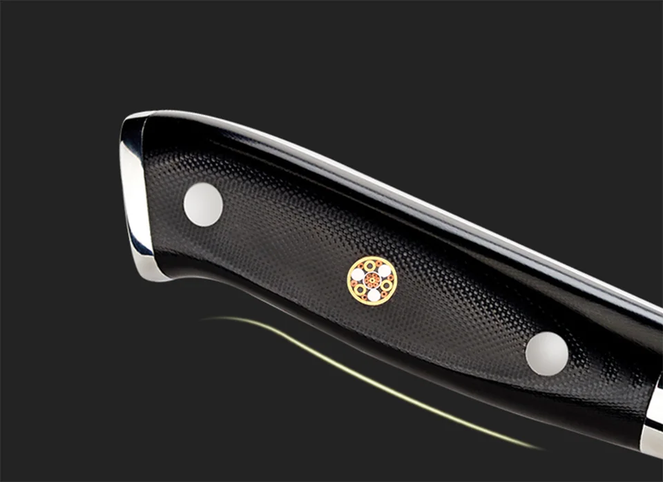 FINDKING G10 дамасский нож с ручкой 7 дюймов профессиональный нож для мясника 67 слоев дамасской стали кухонный нож Кливер