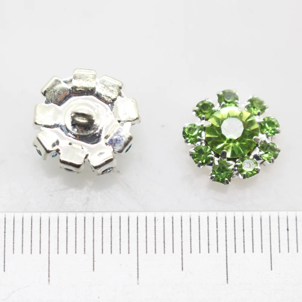 10 пьезы/setDIY Снежинка Диамант de imitacion botones акриловая botón Aleacion Диаманте cestal Decoration costura apparel Acc