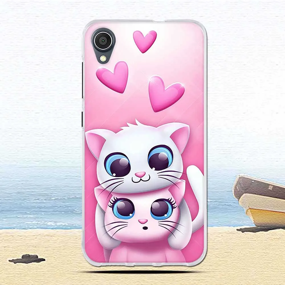 Soft Cute Cover Case For Asus Zenfone Live L1 ZA550KL ZA550 kl Phone Silicone Coque ZA550kl Bumper | Мобильные телефоны и