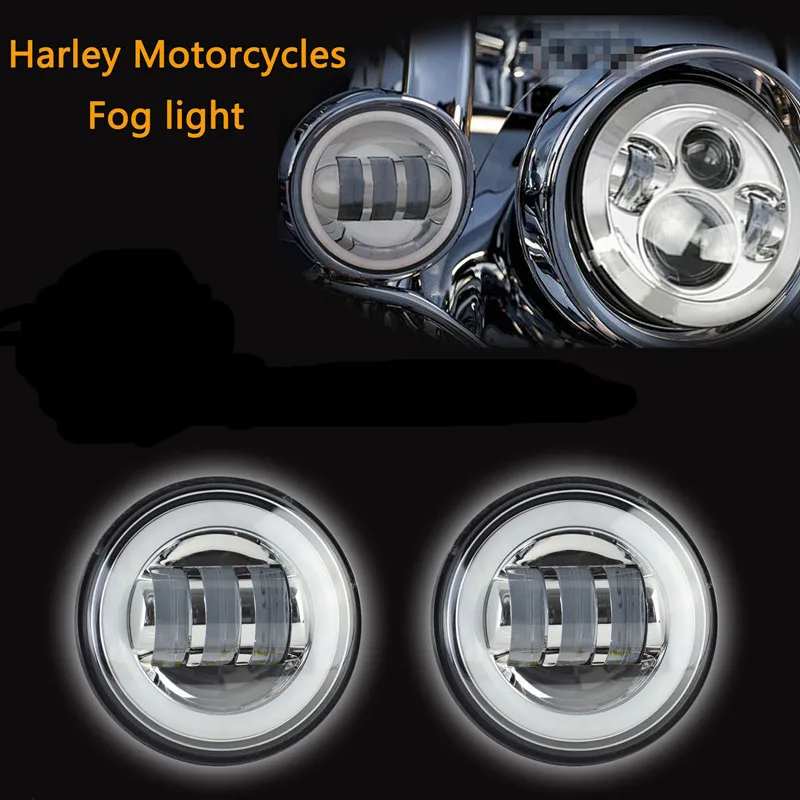 Крепежный кронштейн для фар с козырьком 4 5 дюйма Harley touring softail Street Glide|ring for|ring ringring