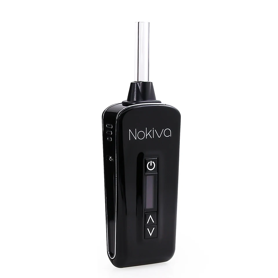 

Original Airistech Herbva Nokiva Vaporizer vape Pen ceramic coil heating chamber OLED Touch Screen Nokiva E-Cigarette Kit