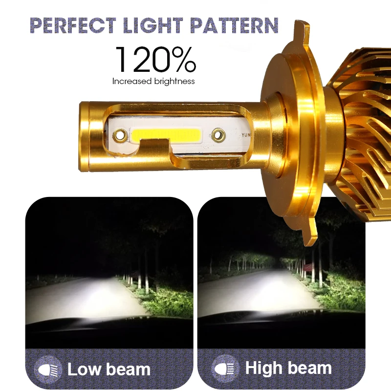 ROADOT 2X Mini H7 LED H4 лампы для автомобильных противотуманных фар H8 H11 H1 9005 HB3 HB4