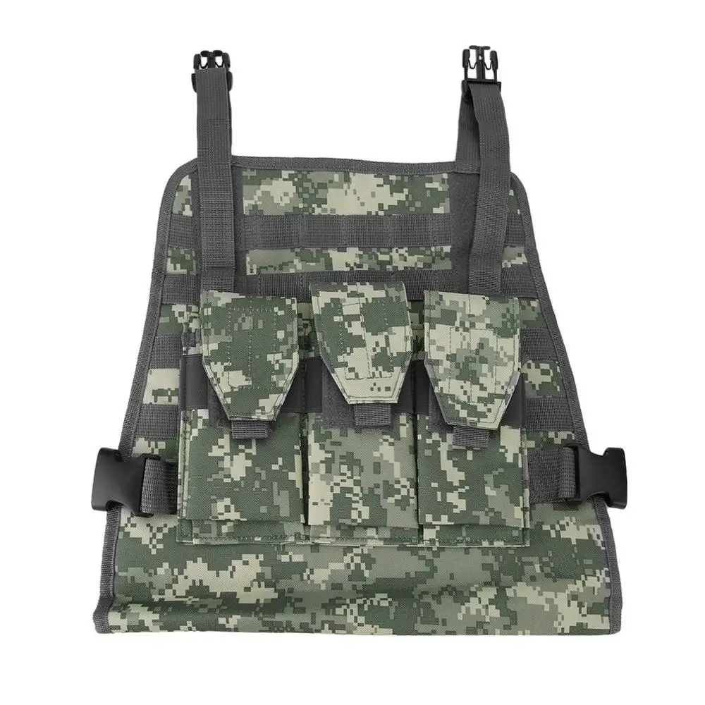 camouflage 3 уровня дышащий тактический охотничий военный жилет Molle открытый жилет одежда боевой штурм джунгли оборудование жилет 4 цвета - Цвет: camouflage
