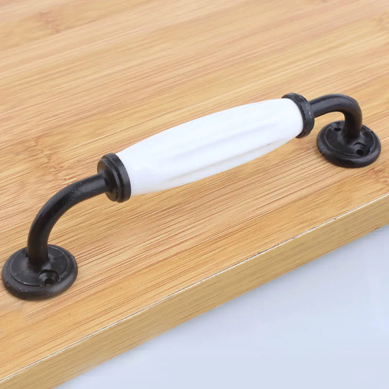 128 мм Ретро дистресс разворачивается установить бронзовая тумба кухонного шкафа