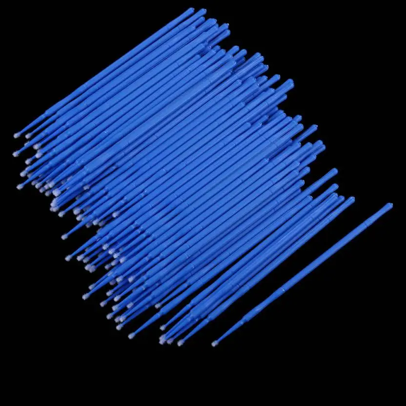 100 шт./упак. Microblading микрощетки тампон Lint поставки татуировки аксессуары