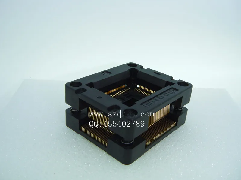 Opentop OTQ-100-0.65-10 TQFP100/LQFP100  IC Burning seat Adapter testing seat Test Socket test bench in stock