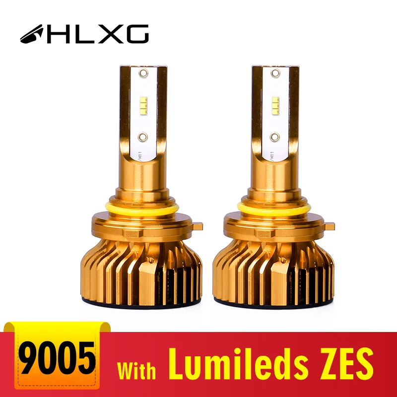 2 шт. пассивное охлаждение h7 led canbus h4 Диодная лампа с Lumileds ZES 6000K холодный белый