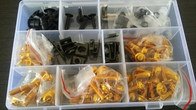 Пользовательские мотоцикла обтекателя винта Болт ветрового стекла винт для Yamaha T