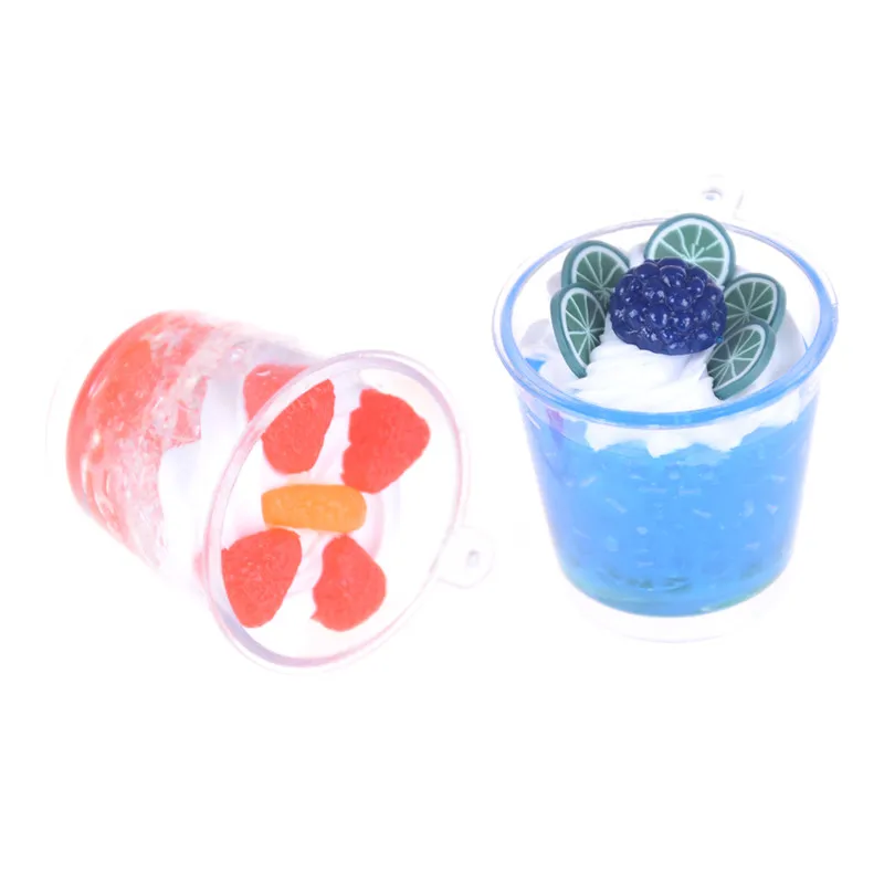 1 шт. кукольный домик 1:6 моделирование Еда декор мини мороженое мусс чашка модели