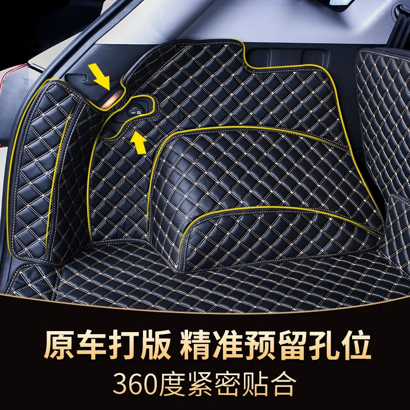 Закрытый 3D коврик для багажника автомобиля модифицированный Hyundai Tucson 2015 2016 2017 2018