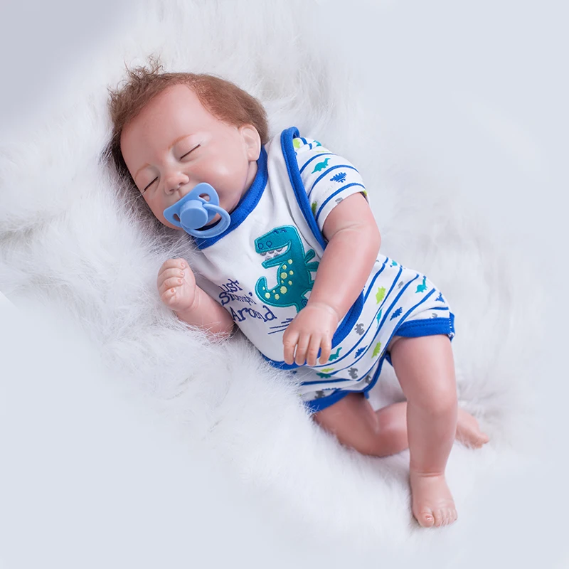 Реалистичные силикона Reborn Baby Куклы детей Игрушечные лошадки кровать Playmate Pullip