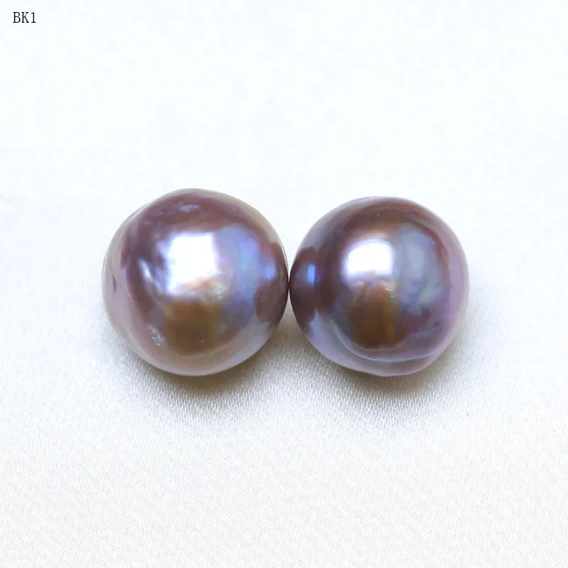 BaroqueOnly Эдисон пресноводный жемчуг голый бисер смешанный цвет для сережек