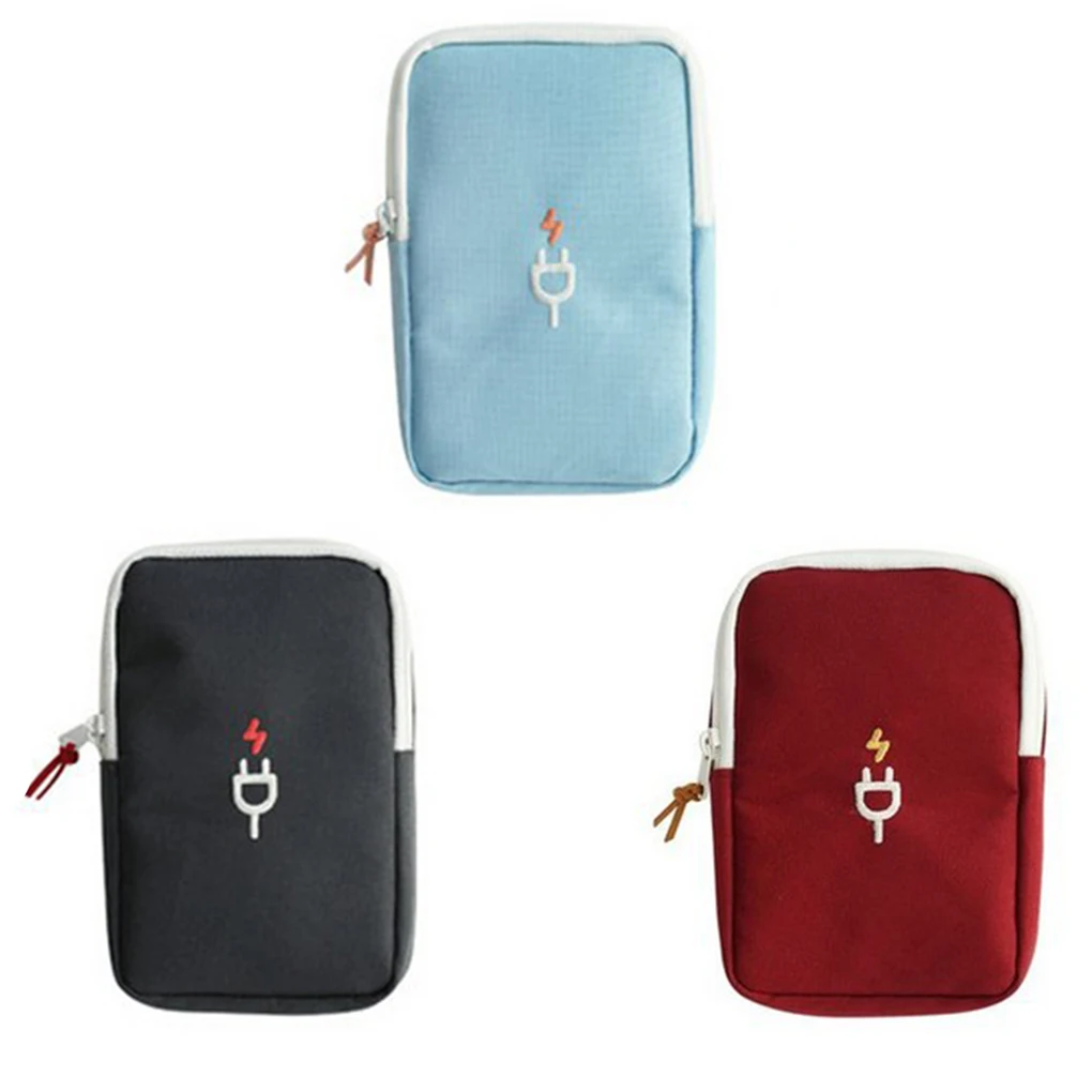 

Portable Accessories Travel Carrying Organizer Case For Various USB Cable