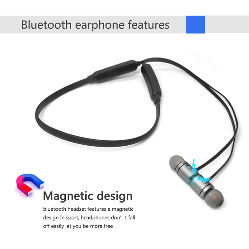 C40W/BC10 Bluetooth наушники Беспроводные Стереогарнитура Спортивные HiFI басы Hands free с