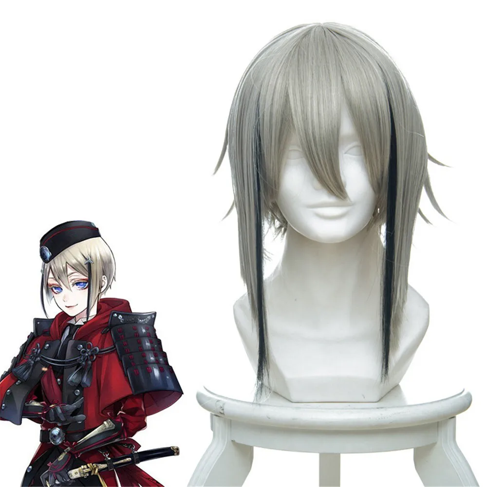 Парики Touken Ranbu для косплея онлайн парики Hyuuga Masamune термостойкие синтетические