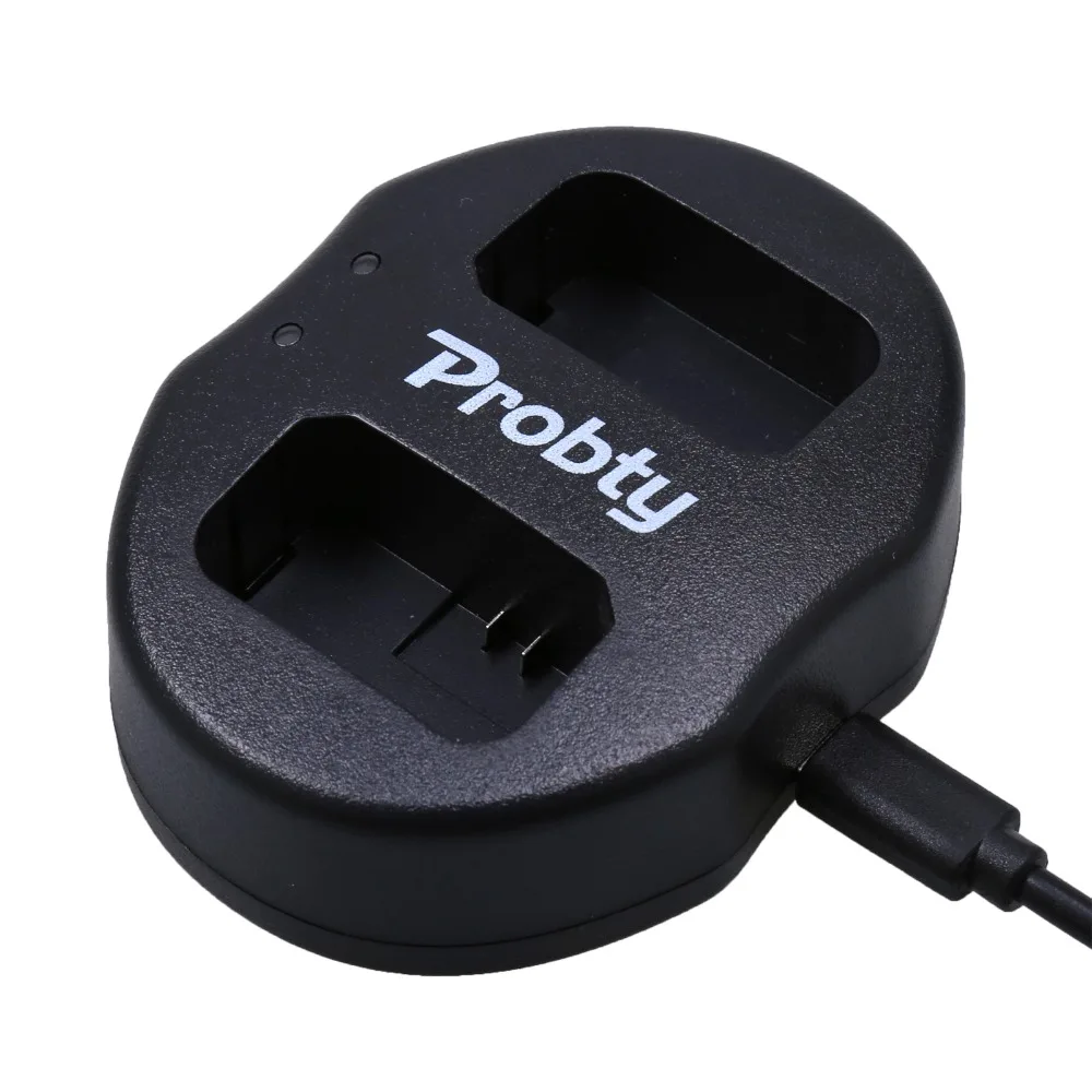 PROBTY NP-FW50 NP FW50 NPFW50 USB двухканальный Зарядное устройство для sony A7 A7S A7R A3000 A5000 A5100 A6000