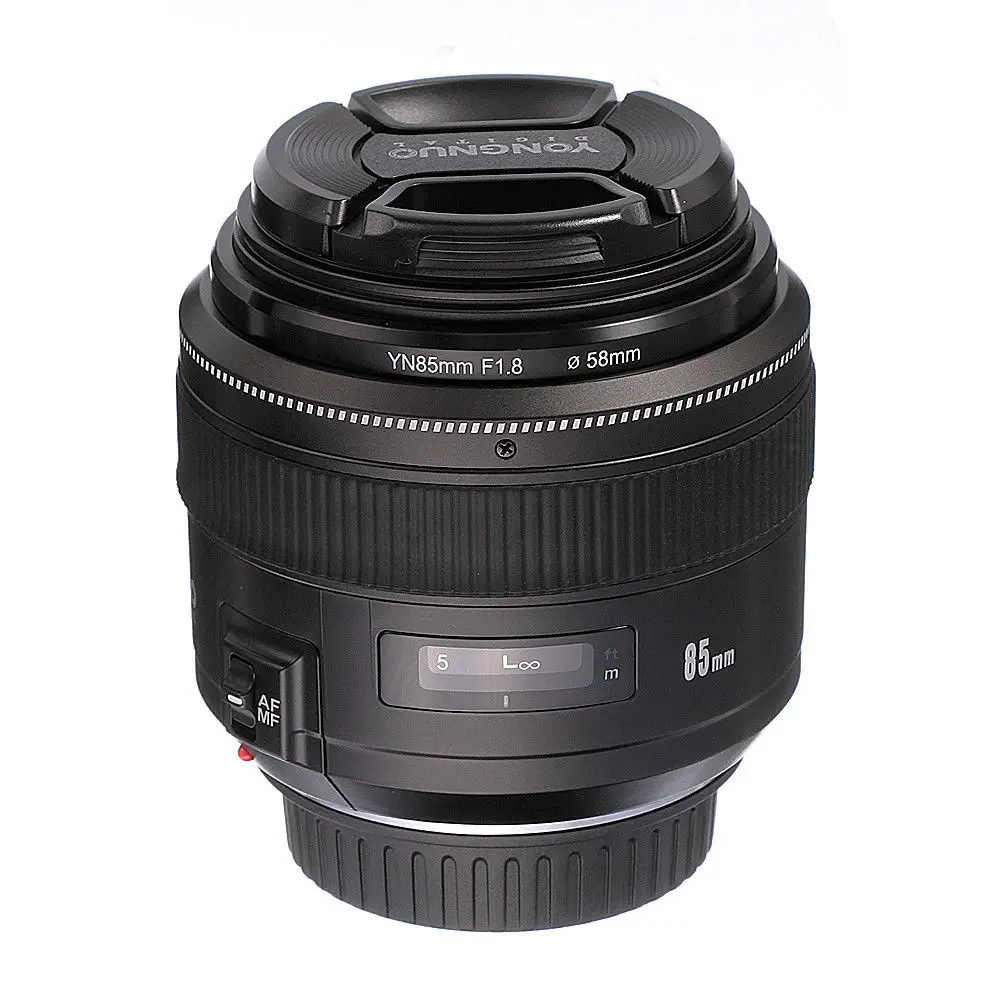Yongnuo YN 85 мм F1.8 AF/MF Авто/ручная фокусировка телеобъектив для Canon DSLR