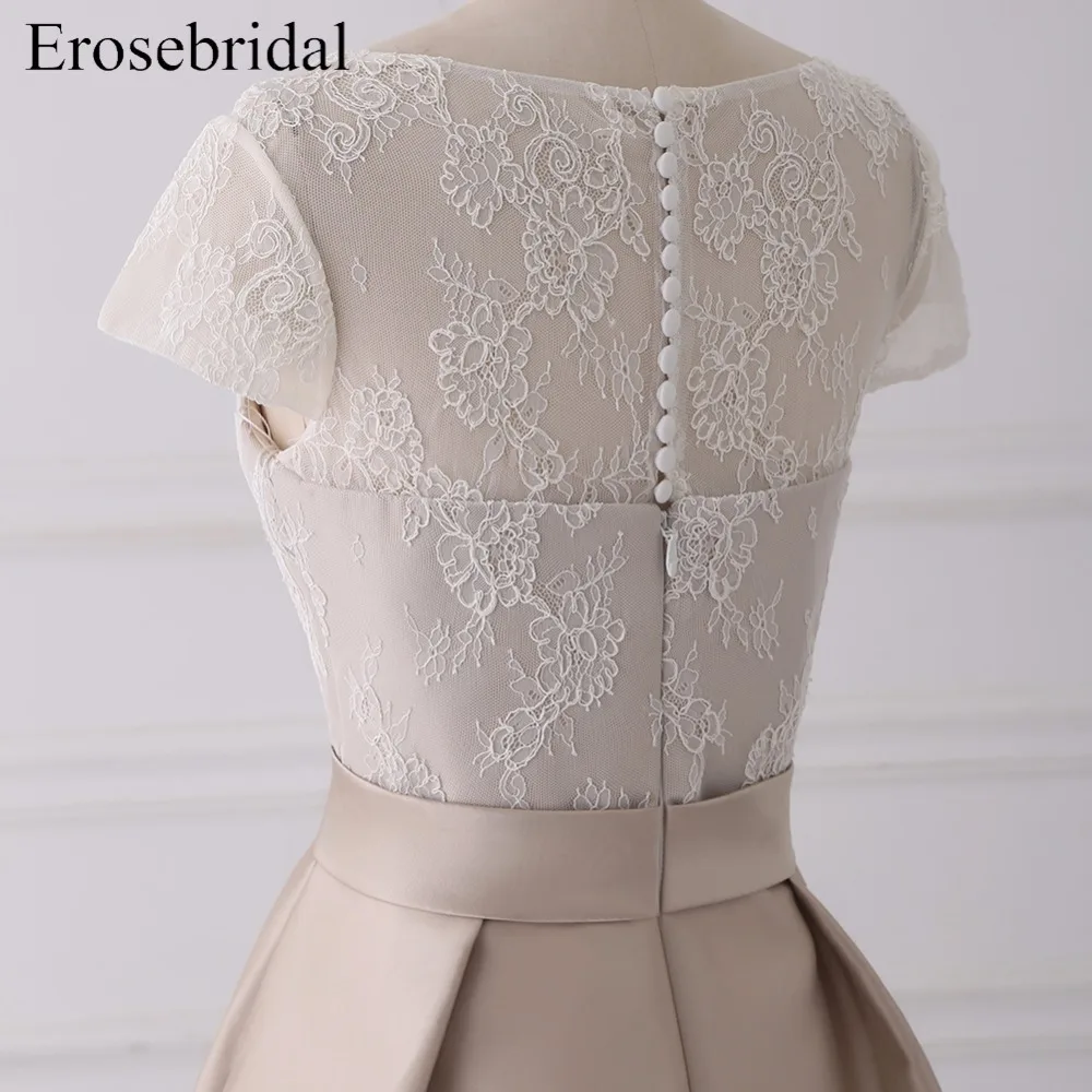 Короткие свадебные платья Erosebridal по дешевой цене большого размера с кружевным