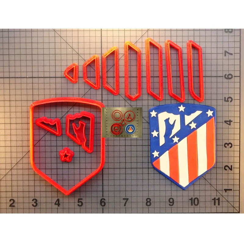 Национальная Футбольная команда серия резак печенья на заказ 3D печатные