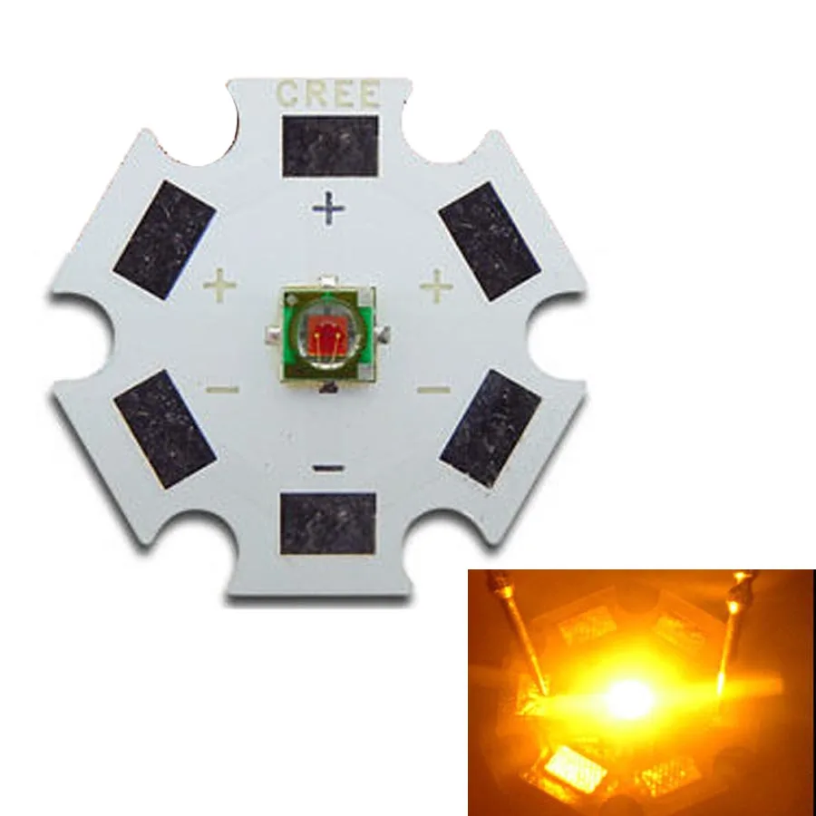 Cree XPE XP E 1 шт. 3 Вт красный зеленый синий желтый Холодный/теплый белый светодиод с