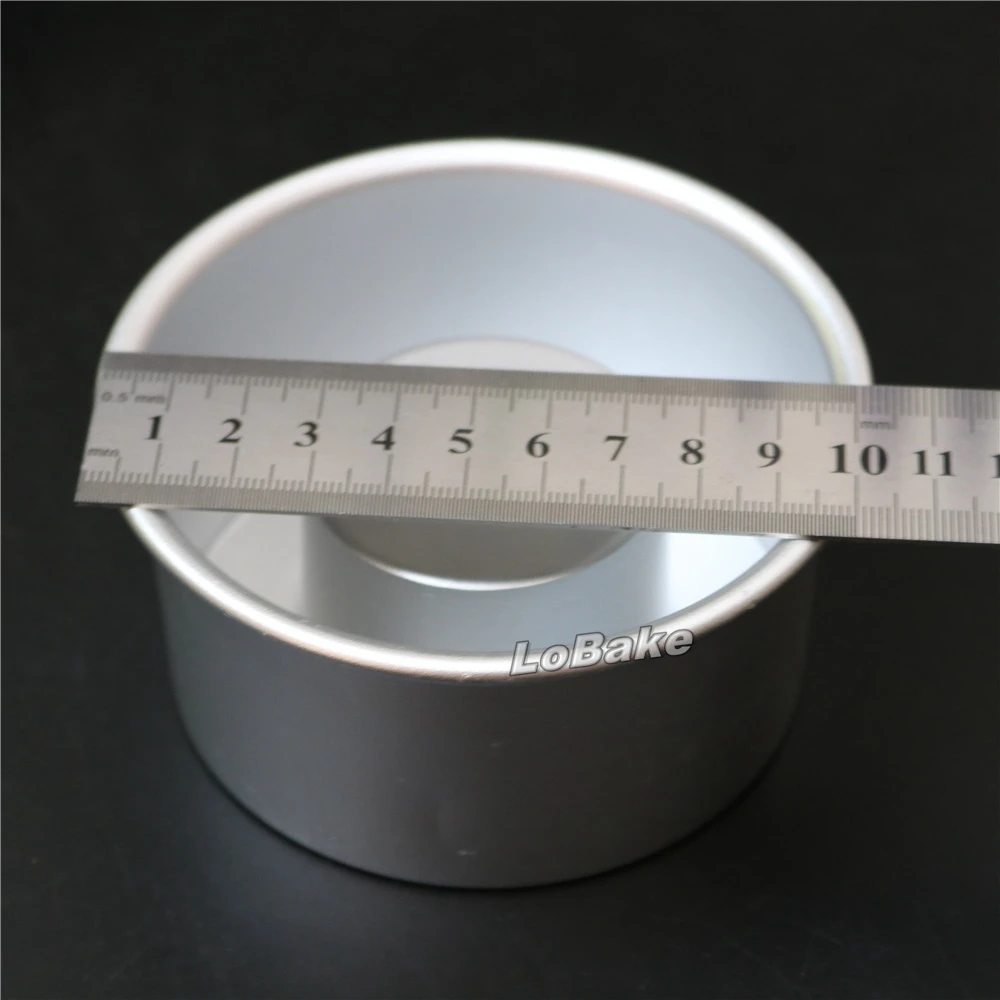 Новое поступление 4 дюймовая круглая вогнуто выпуклая форма из алюминиевого