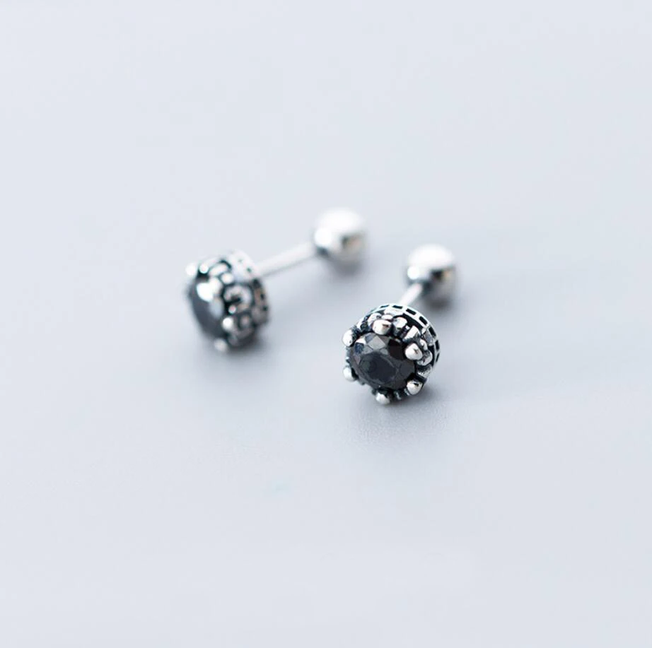 1 шт. кастилаж Бар Tragus Helix пирсинг серьги гвоздики из стерлингового серебра SIL
