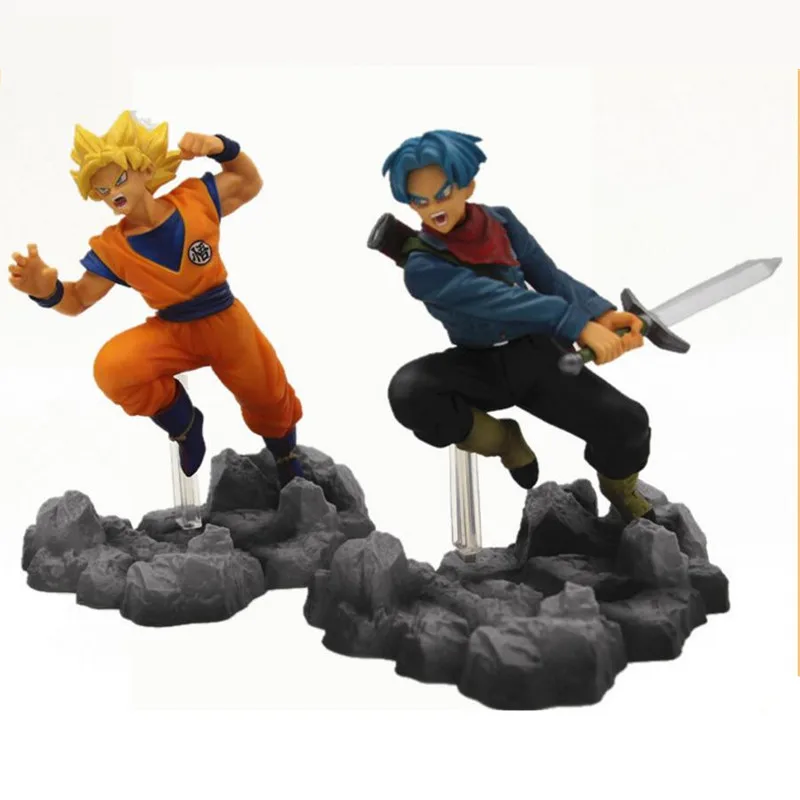 12-13 см 3 типа аниме Dragon Ball Z Super Soul X Son Goku Плавки Черный Гоку ПВХ Фигурки Модель