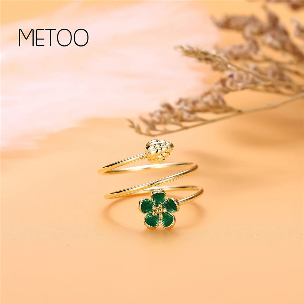 Открытые Регулируемые кольца METOO 6 шт./лот|Кольца| |
