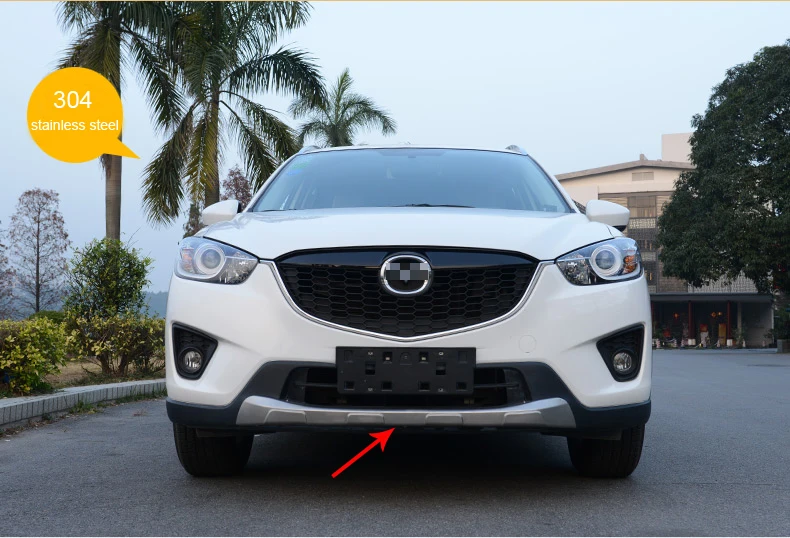 Промоакция для Mazda CX-5 защита переднего и заднего бампера противоскользящая