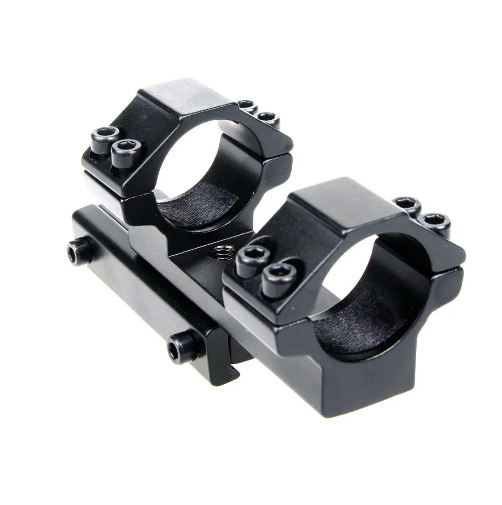 

25.4mm Ring Extended Style 11mm Dovetail Rail Rifle Scope Mount Black