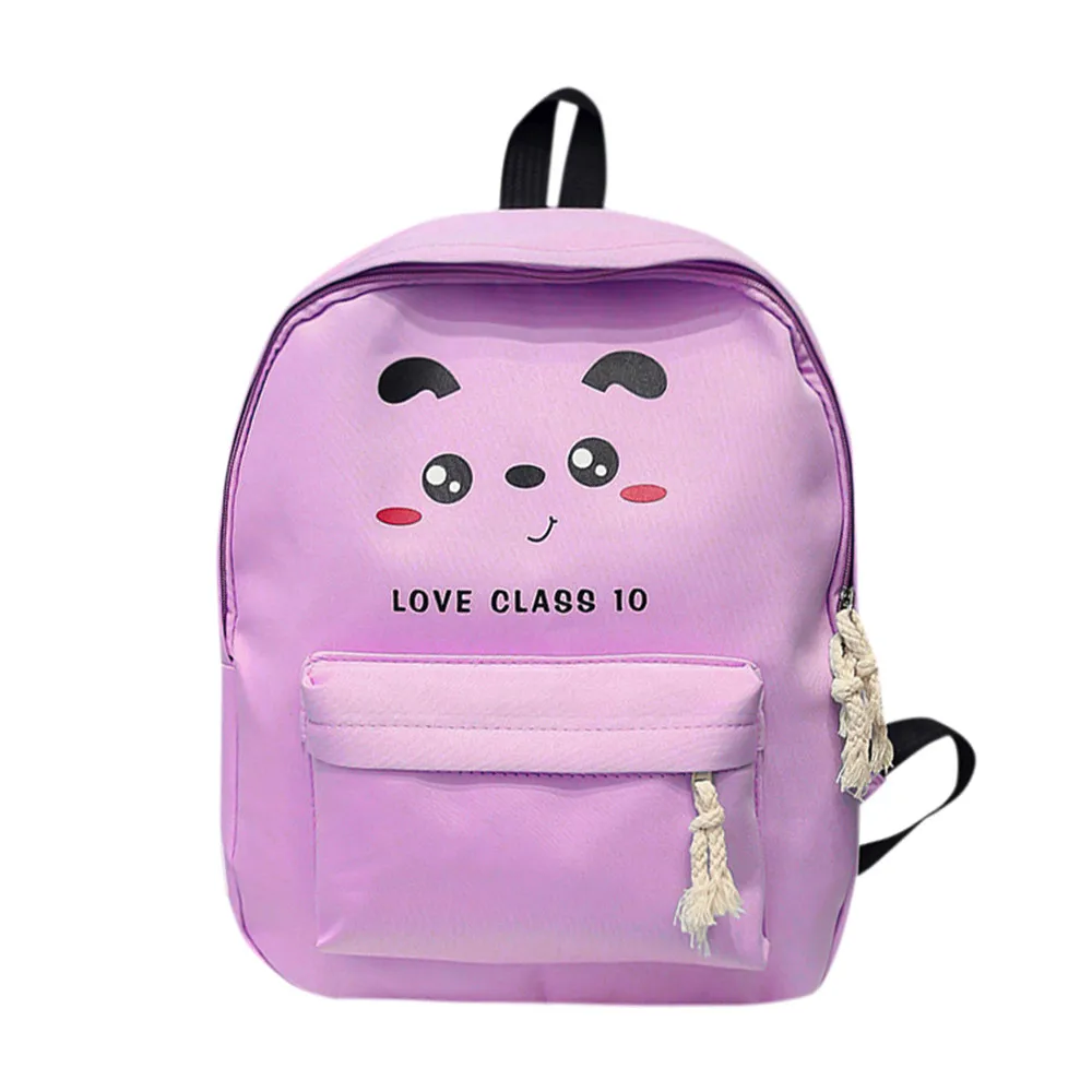 Aelicy роскошный мультяшный рюкзак с принтом милый на молнии Mochila Feminina Escolar Character Sac A