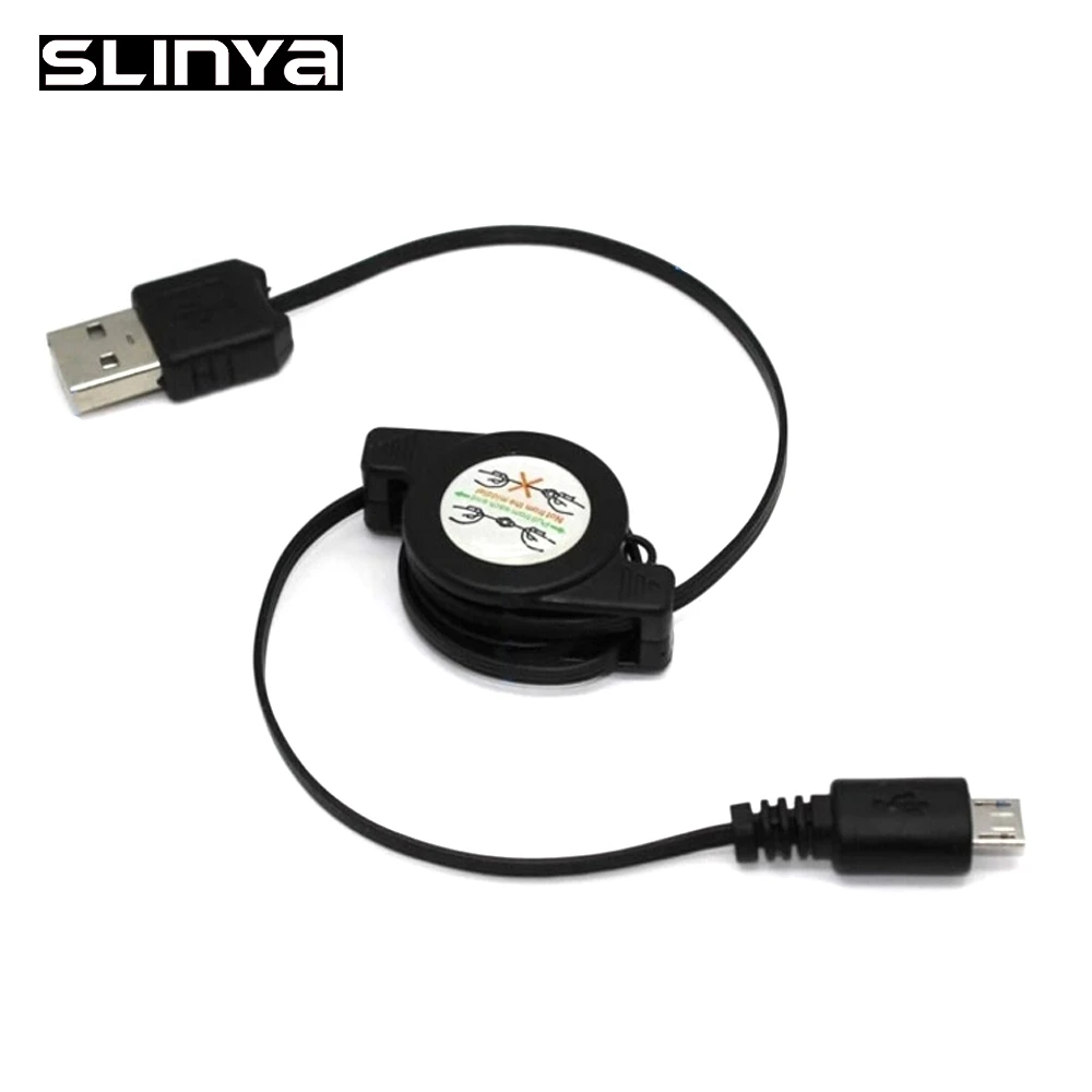 10 шт./лот Android 5 Pin Micro USB Выдвижной кабель для синхронизации данных и зарядки Huawei