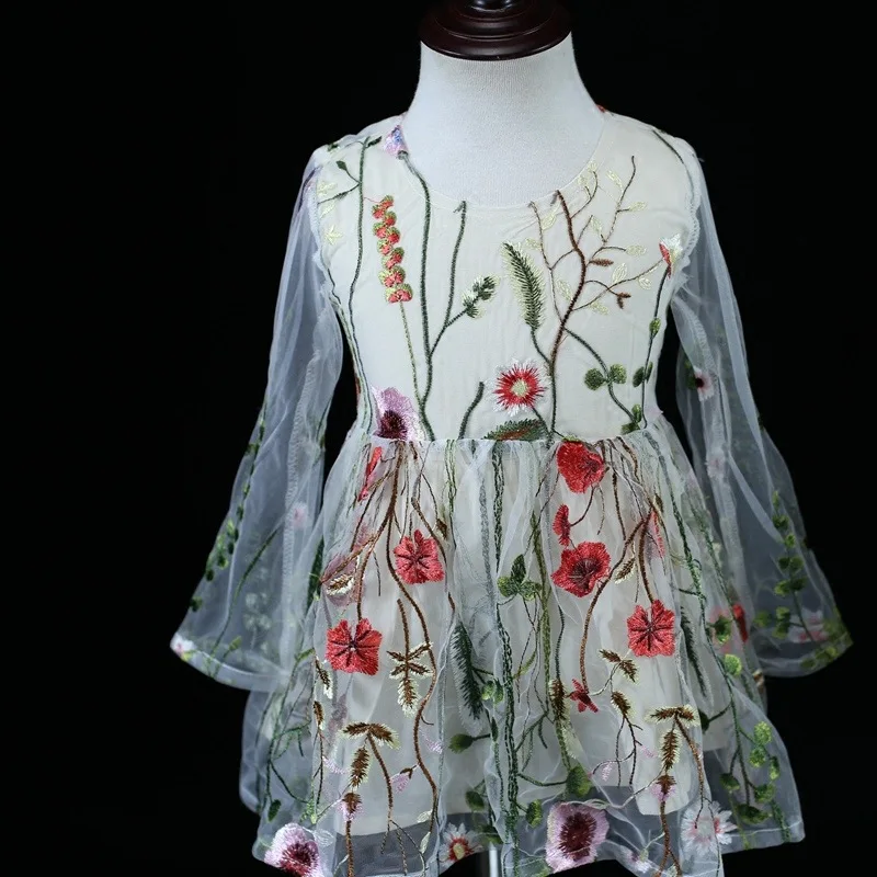 Для мамы и дочки свадебное платье мама дочь одежда роскошного дизайна вышитая